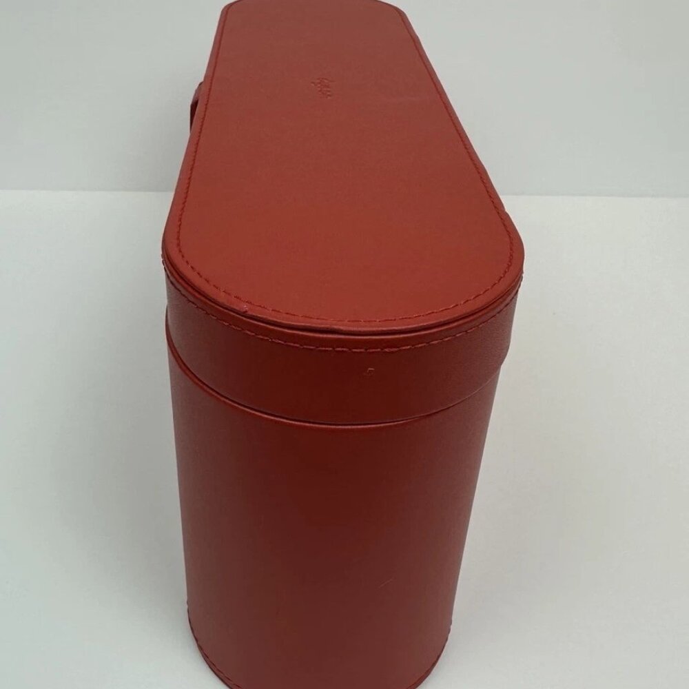 NEW Authentic Dyson Supersonic Hair Dryer Storage Case Red Leather Box CASE ONLY - Picture 14 of 16